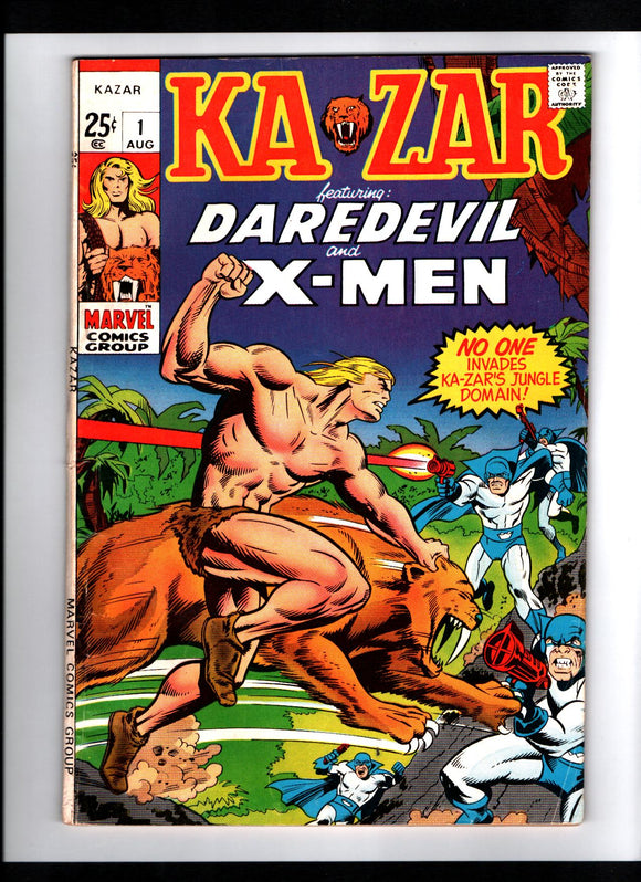 KA-ZAR #1 (1970) FNVF/VF-