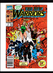 NEW WARRIORS #1 (1990) ORIGIN OF THE NEW WARRIORS VFNM/NM-