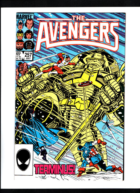 AVENGERS #257 (1985) 1ST APPEARANCE OF NEBULA NM-/NM