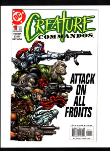 CREATURE COMMANDOS #1 (2000) VFNM/NM-