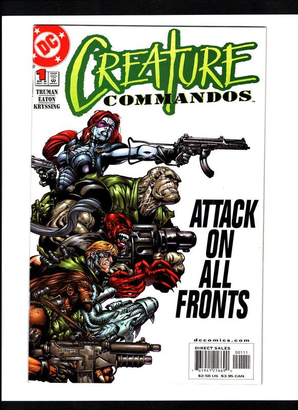 CREATURE COMMANDOS #1 (2000) VFNM/NM-