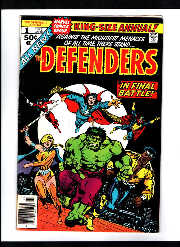 DEFENDERS ANNUAL #1 (1976) FN+/FNVF