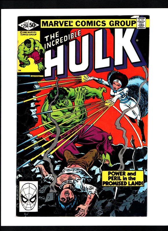 INCREDIBLE HULK #256 (1981) 1ST FULL APPEARANCE OF SABRA VFNM/NM-