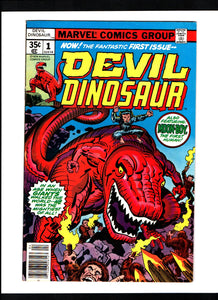 DEVIL DINOSAUR #1 (1978) 1ST APPEARANCE OF DEVIL DINOSAUR & MOON-BOY VF/VF+