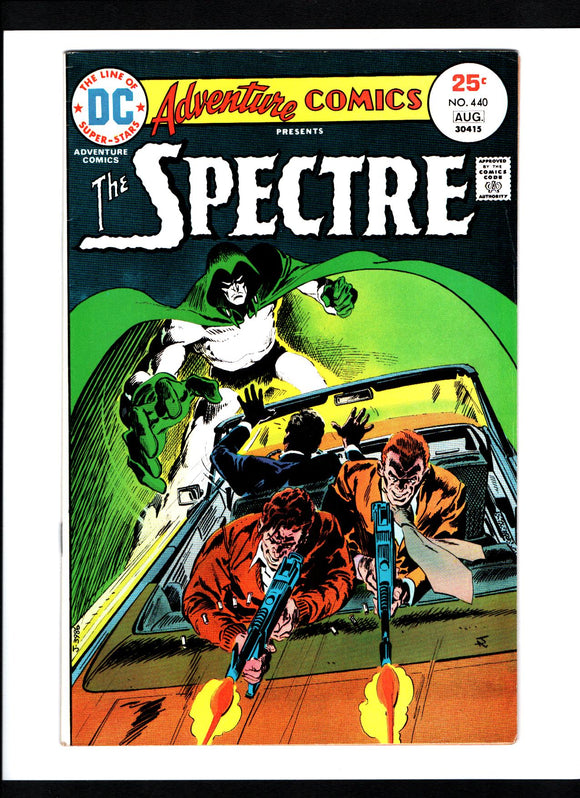 ADVENTURE COMICS #440 (1975) NEW ORIGIN FOR THE SPECTRE VF/VF+