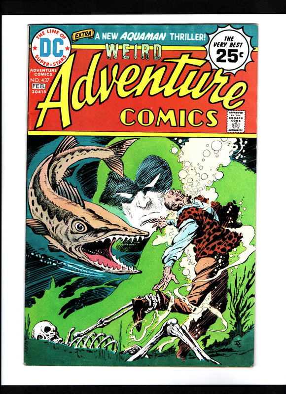 ADVENTURE COMICS #437 (1975) FNVF/VF-