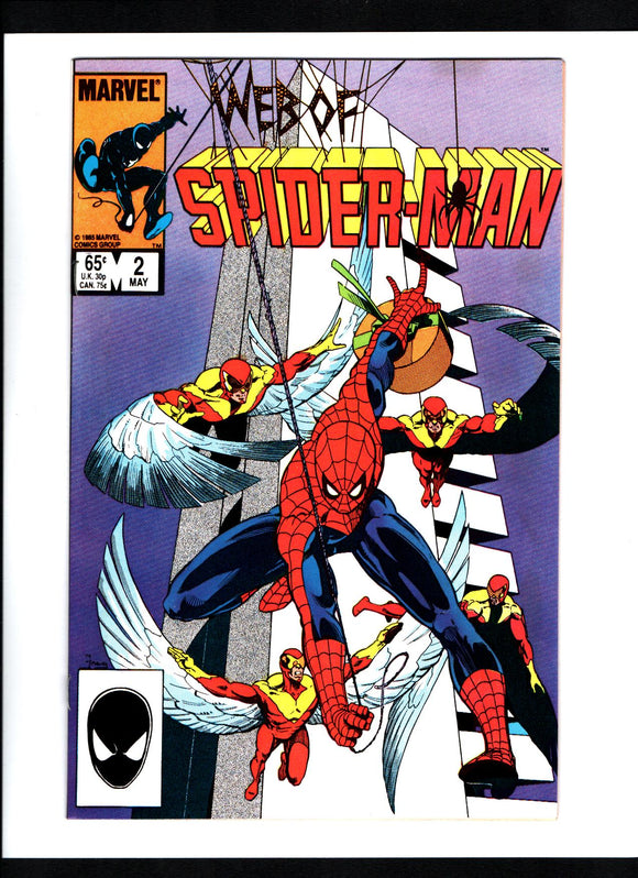 WEB 0F SPIDER-MAN #2 (1985) NM-/NM