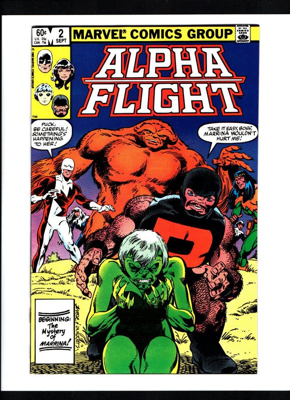 ALPHA FLIGHT #2 (1983) NM-/NM