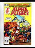 ALPHA FLIGHT #1 (1983) 1ST APPEARANCE OF PUCK, MARRINA, WILD CHILD, BOX (ROGER BOCHS), BOX (MADISON JEFFRIES), DIAMOND LIL, SMART ALEC, FLASHBACK; 1ST APPEARANCE OF GAMMA FLIGHT & BETA FLIGHT NM-/NM