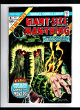 GIANT-SIZED MAN-THING #4 (1975) 3RD APPEARANCE OF HOWARD THE DUCK (1ST SOLO STORY) FNVF/VF-