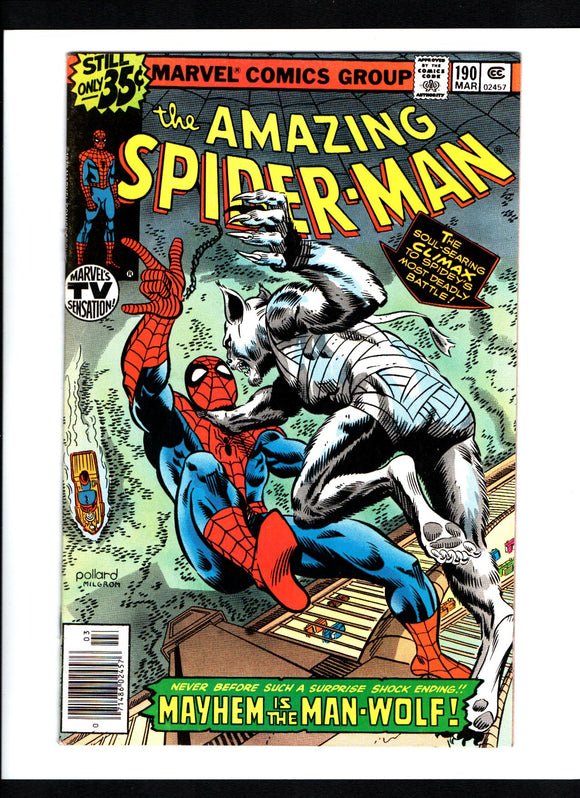 AMAZING SPIDER-MAN #190 (1979) VF/VF+