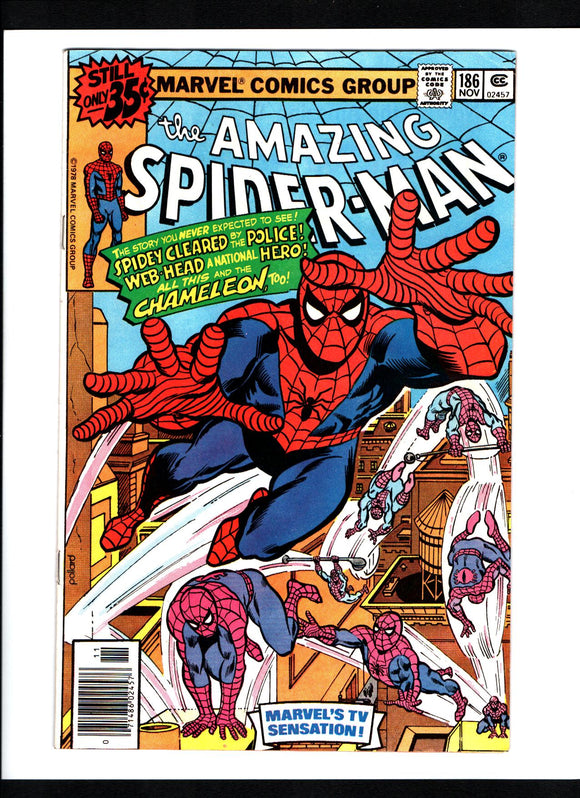 AMAZING SPIDER-MAN #186 (1978) VF/VF+