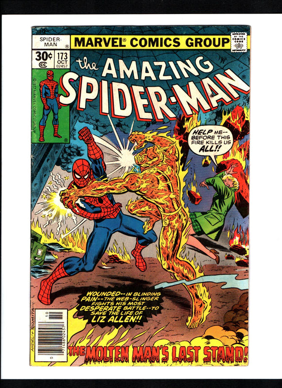 AMAZING SPIDER-MAN #173 (1977) VGFN/FN-