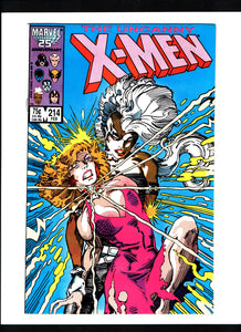 UNCANNY X-MEN #214 (1987) 1ST FULL APPEARANCE OF MALICE NM-/NM