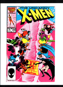 UNCANNY X-MEN #208 (1986) NM-/NM
