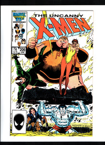 UNCANNY X-MEN #206 (1986) NM-/NM