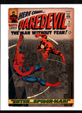 DAREDEVIL #16 (1966) 1ST JOHN ROMITA SR. SPIDER-MAN ART VGFN/FN-
