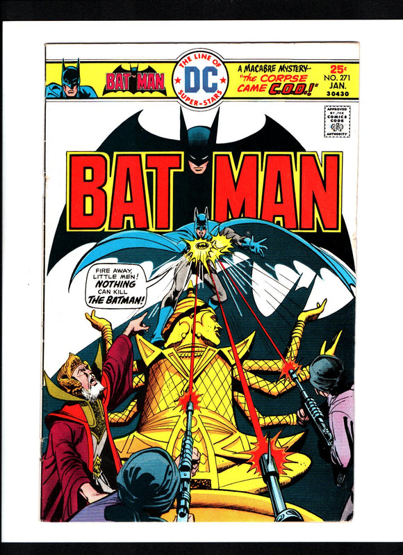 BATMAN #271 (1976) FNVF/VF-