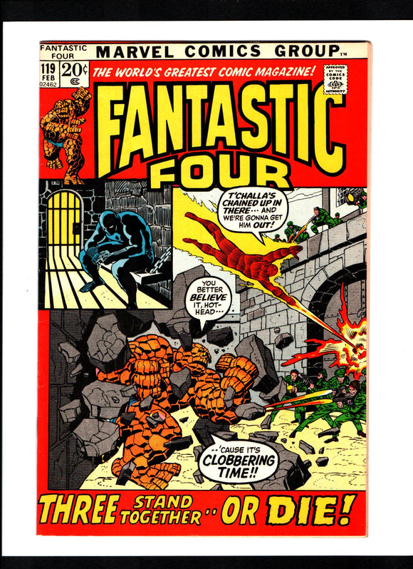 FANTASTIC FOUR #119 (1972) VF/VF+