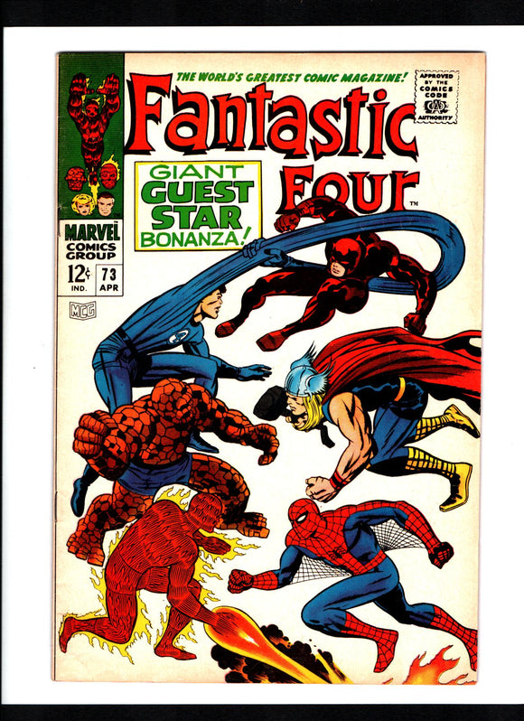 FANTASTIC FOUR #73 (1968) VF-/VF