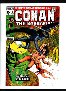 CONAN THE BARBARIAN #9 (1971) NM-/NM