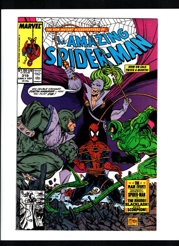 AMAZING SPIDER-MAN #319 (1989) NM-/NM