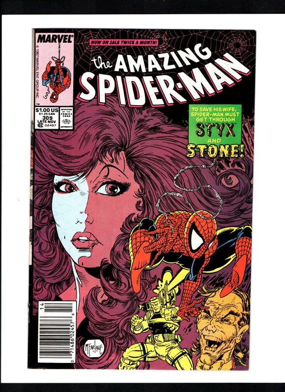 AMAZING SPIDER-MAN #309 (1988) FN+/FNVF