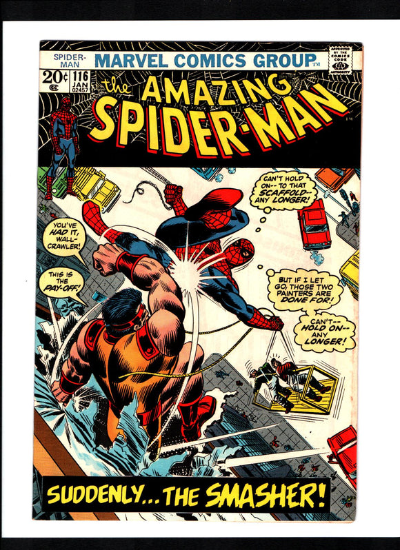 AMAZING SPIDER-MAN #116 (1973) VF/VF+