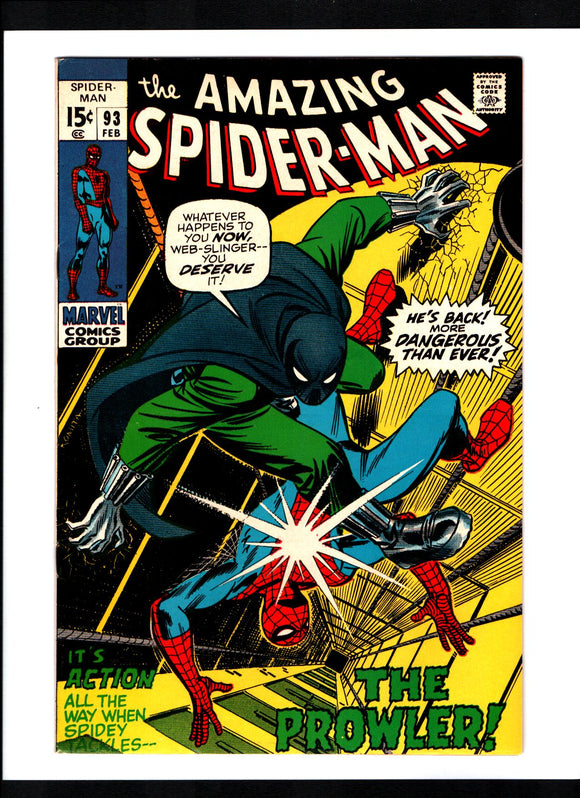 AMAZING SPIDER-MAN #93 (1971) VF/VF+