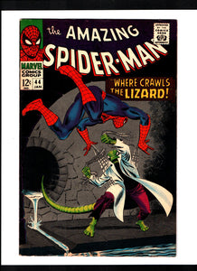 AMAZING SPIDER-MAN #44 (1967) 2ND APPEARANCE OF CURT CONNORS AS THE LIZARD FN-/FN