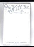 SUPERMAN: THE WEDDING ALBUM #1 WHITE EMBOSSED VARIANT (1996) NM-/NM