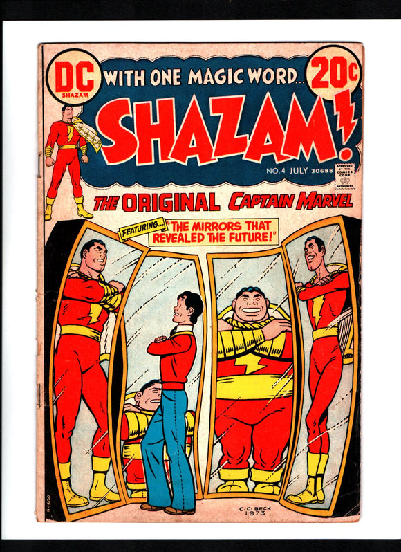 SHAZAM! #4 (1973) GVG/VG-