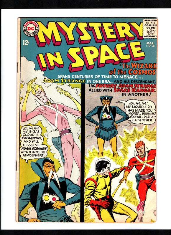 MYSTERY IN SPACE #98 (1965) FN+/FNVF