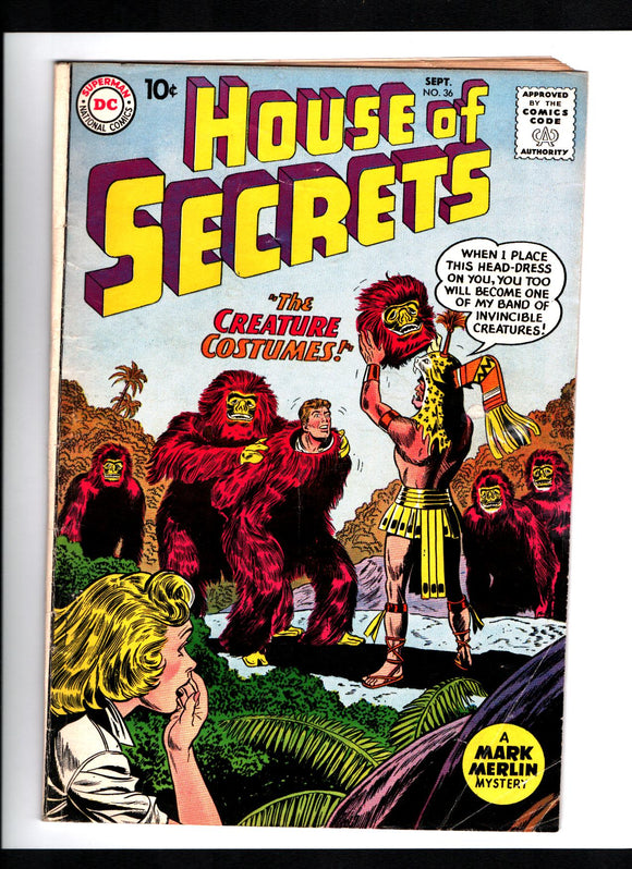 HOUSE OF SECRETS #36 (1960) VG/VG+