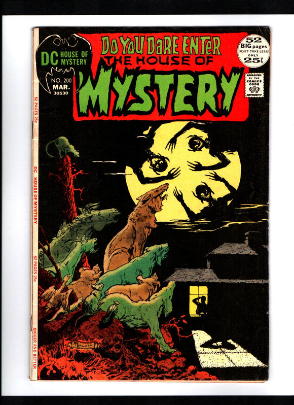 HOUSE OF MYSTERY #200 (1972) FNVF/VF-