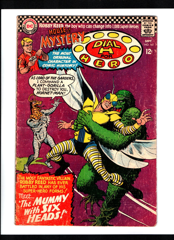 HOUSE OF MYSTERY #161 (1966) GVG/VG-