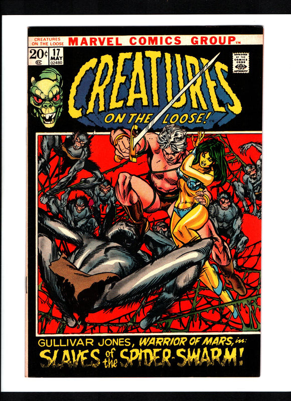 CREATURES ON THE LOOSE! #17 (1972) VF+/VFNM