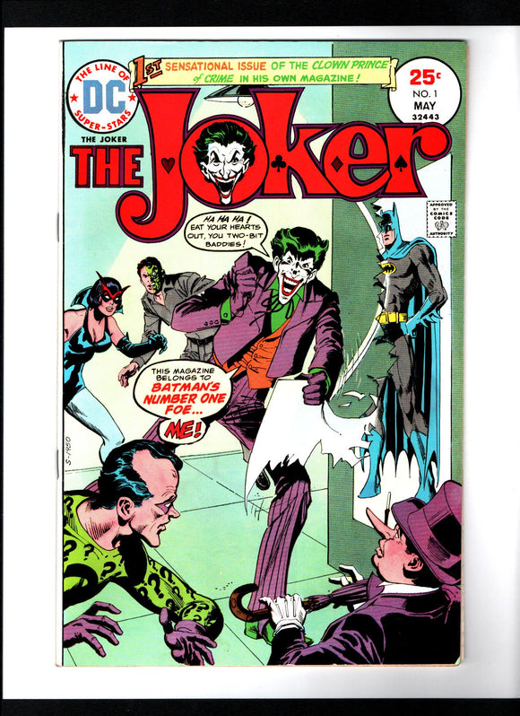 THE JOKER #1 (1975) VF+/VFNM