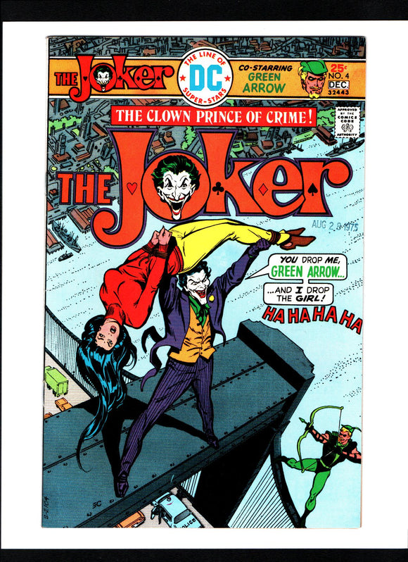 THE JOKER #4 (1975) VF+/VFNM