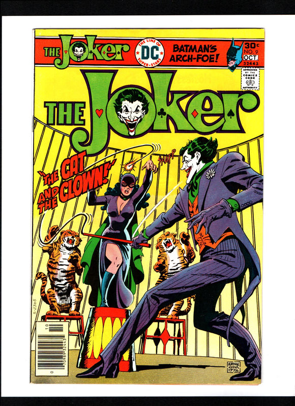 THE JOKER #9 (1976) FINAL ISSUE VF+/VFNM