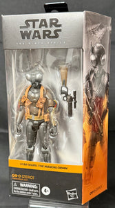 STAR WARS BLACK MANDALORIAN 11 DROID ZERO Q9-0 6IN AF