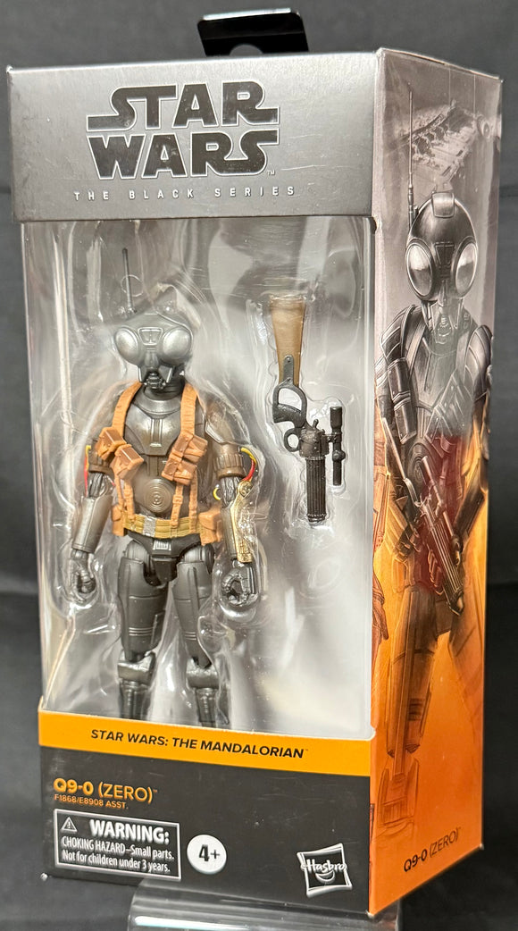 STAR WARS BLACK MANDALORIAN 11 DROID ZERO Q9-0 6IN AF