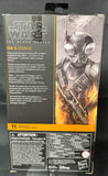 STAR WARS BLACK MANDALORIAN 11 DROID ZERO Q9-0 6IN AF