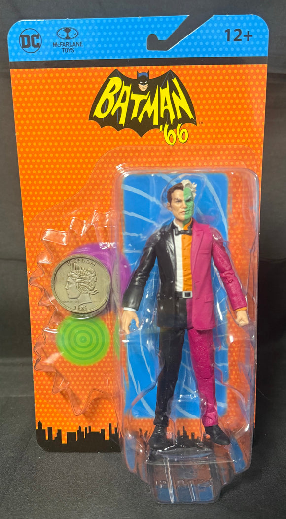 DC RETRO BATMAN 1966 CLASSIC TWO-FACE 6IN AF