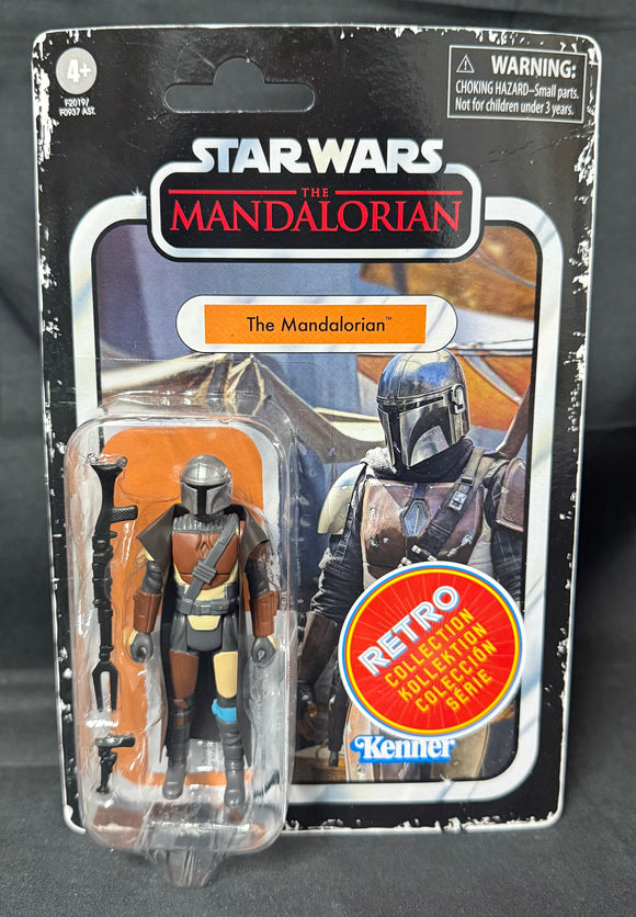 STAR WARS MANDALORIAN RETRO COLLECTION MANDALORIAN 3.75IN AF