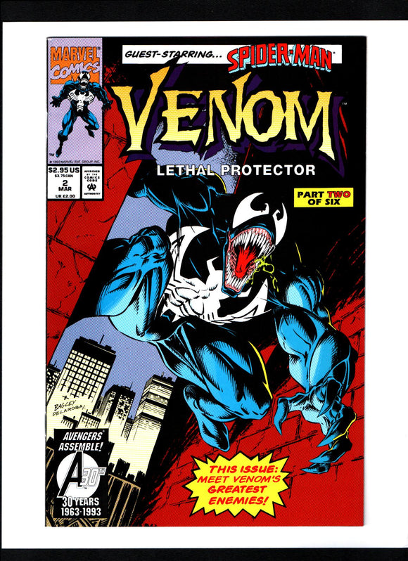 VENOM: LETHAL PROTECTOR #2 (1993) NM