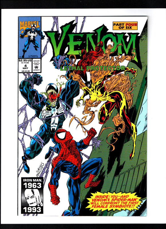 VENOM: LETHAL PROTECTOR #4 (1993) 1ST APPEARANCE OF SCREAM (DONNA DIEGO) NM