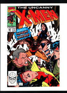 THE UNCANNY X-MEN #261 (1990) 1ST APPEARANCE OF HARRIERS (BLINDSIDE, LIFELINE, LONGBOW, PISTON, RANGER, TIMEBOMB, WARHAWK, BLISS) NM