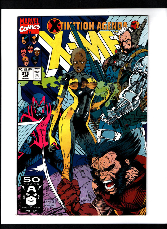 THE UNCANNY X-MEN #272 (1991) NM