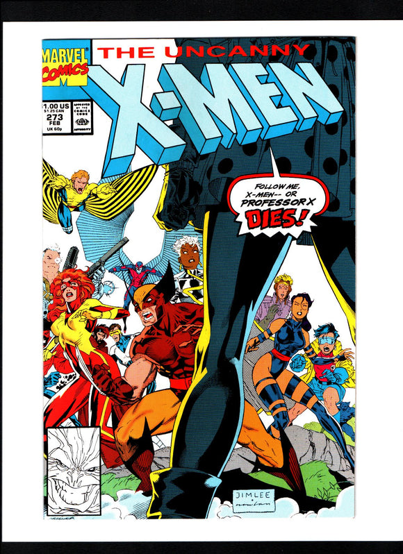 THE UNCANNY X-MEN #273 (1991) 1ST MEETING OF WOLVERINE & GAMBIT NM